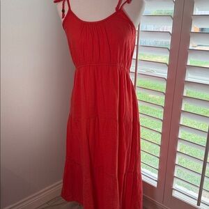 Women’s Small Coral Lucky Brand long dress